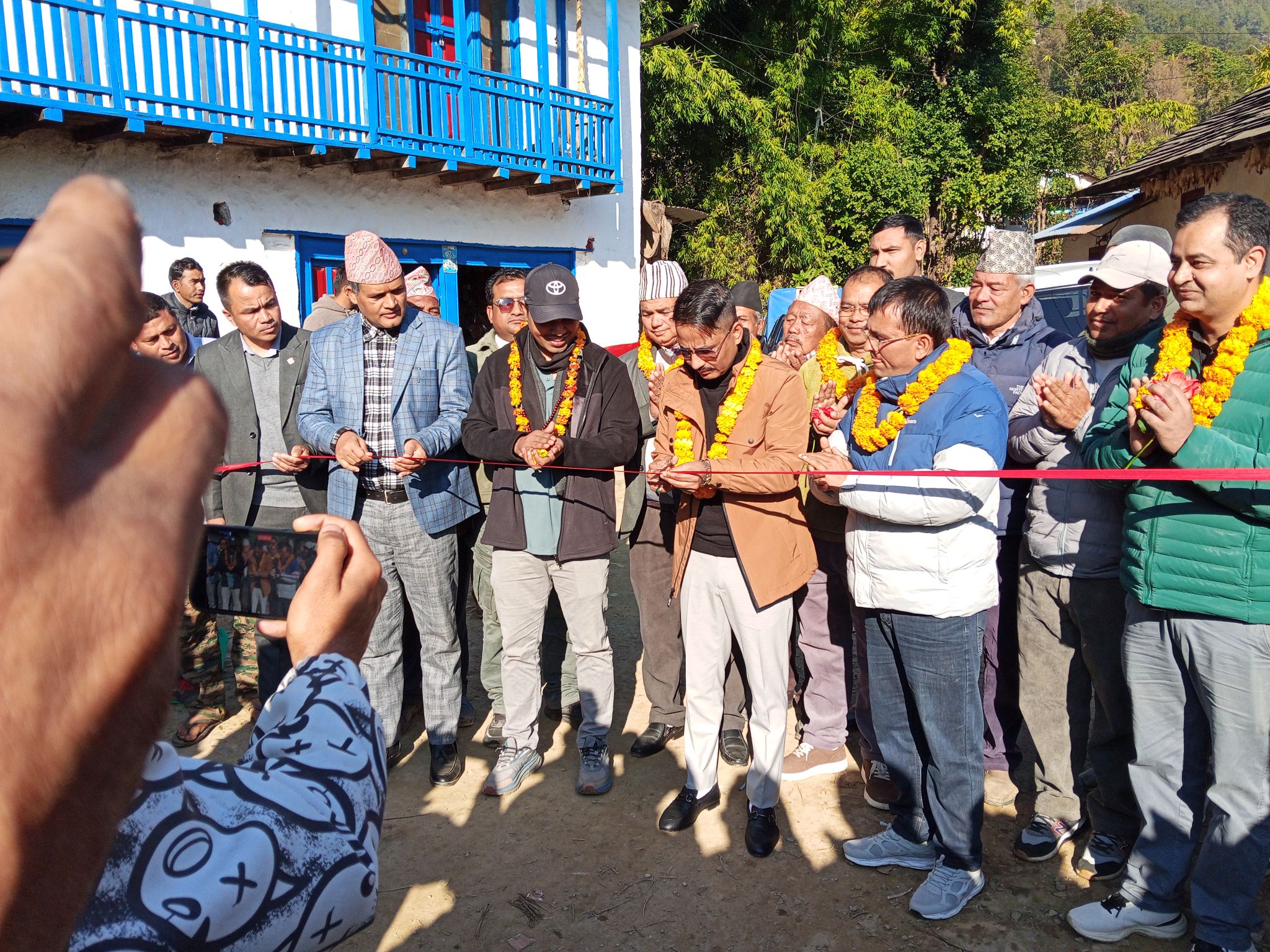 दम्ती, धाईरे, अधेँरी सडकको मन्त्री थापाद्धारा शिलान्यास (भिडियो सहित)
