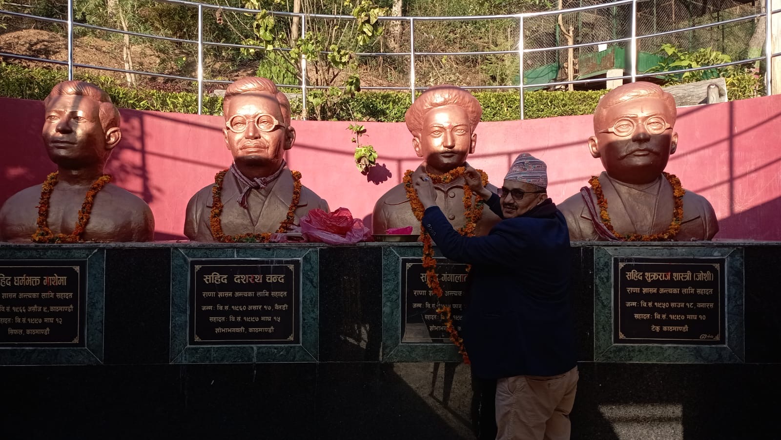 सहिदहरुको सपना पुरा गर्ने उम्मेदवार पोख्रेलको प्रतिबद्धता